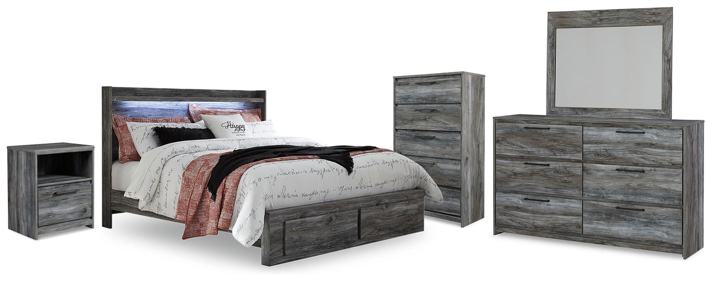 Baystorm King Storage Bed 5-Piece Set — Dresser, Mirror, Chest Signature Design by Ashley® Bedroom