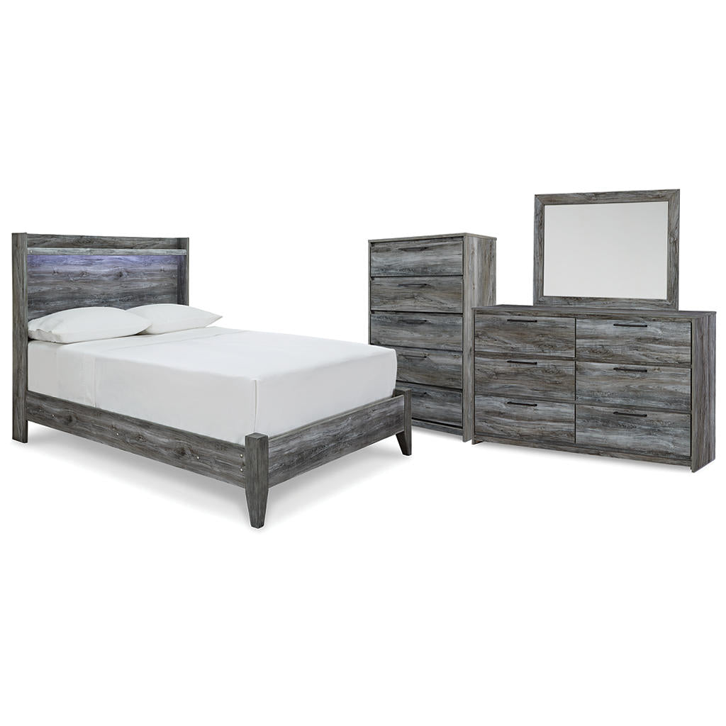 Baystorm Full Panel Bed, Dresser, Mirror and Chest Signature Design by Ashley® Uncategorized