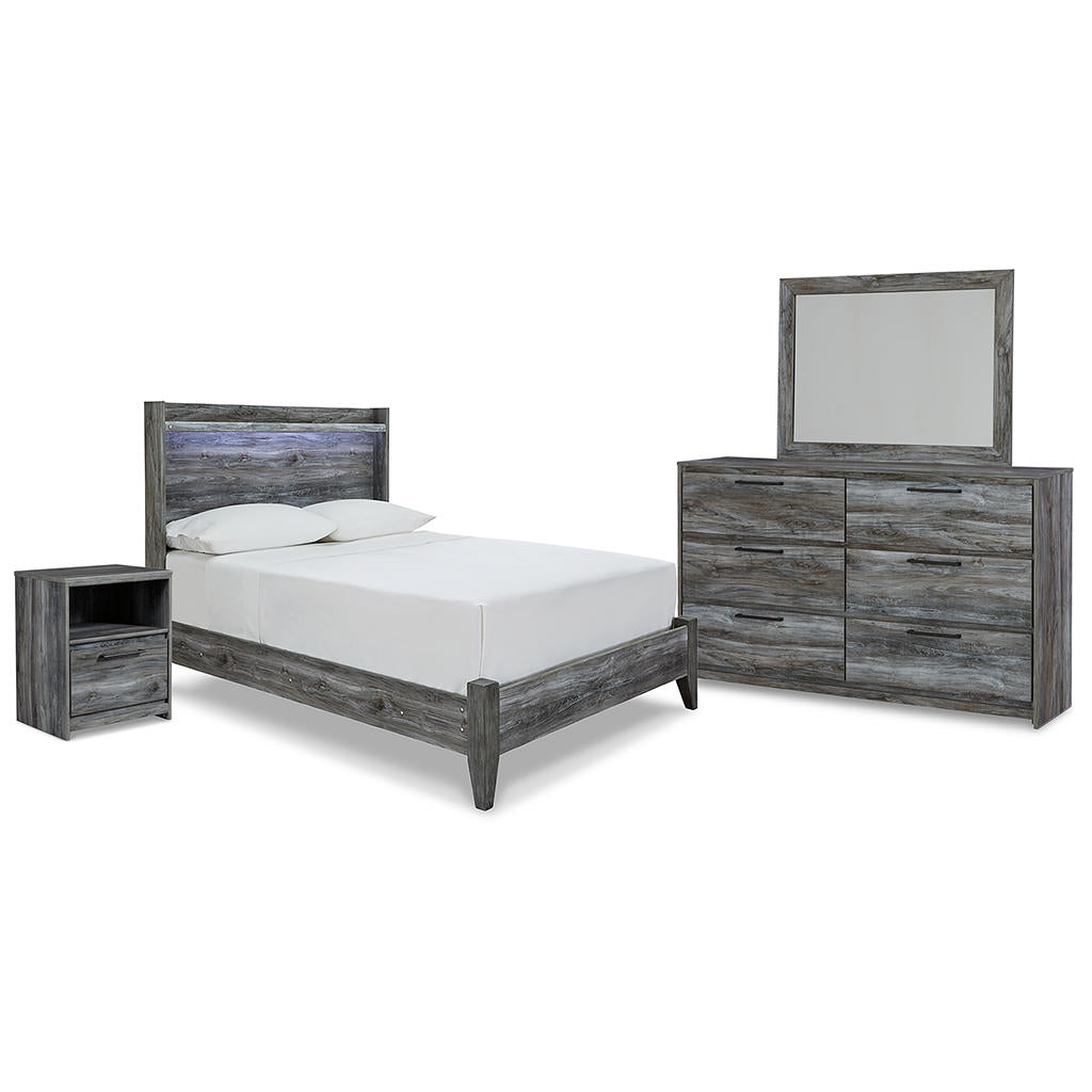 Baystorm Full Panel Bed, Dresser, Mirror and Nightstand Signature Design by Ashley® Uncategorized