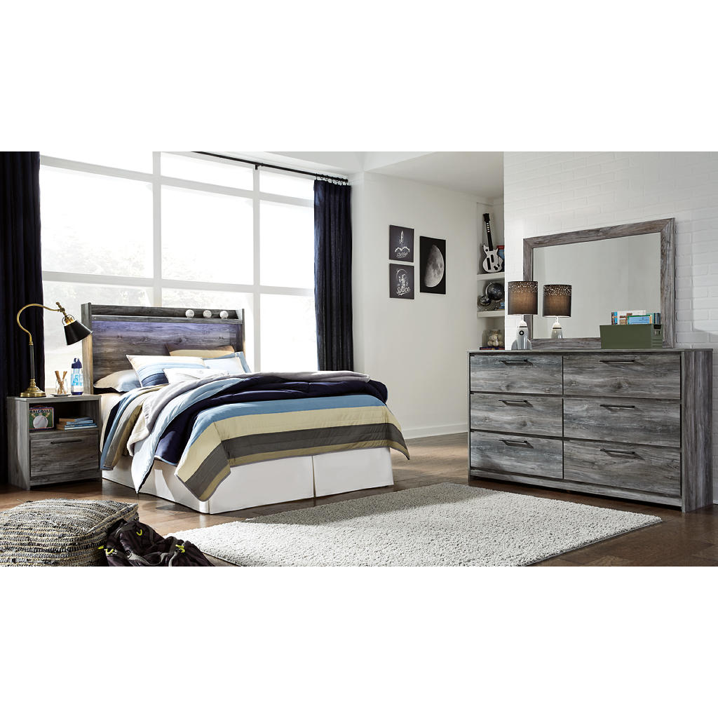 Baystorm Full Panel Bed Headboard, Dresser, Mirror and Nightstand Signature Design by Ashley® Uncategorized