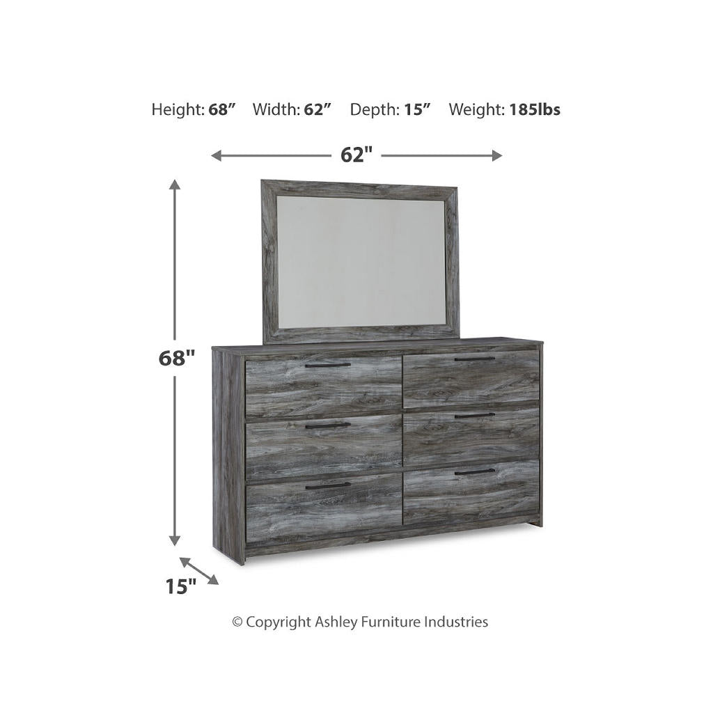 Baystorm Full Panel Bed Headboard, Dresser, Mirror and Nightstand Signature Design by Ashley® Uncategorized
