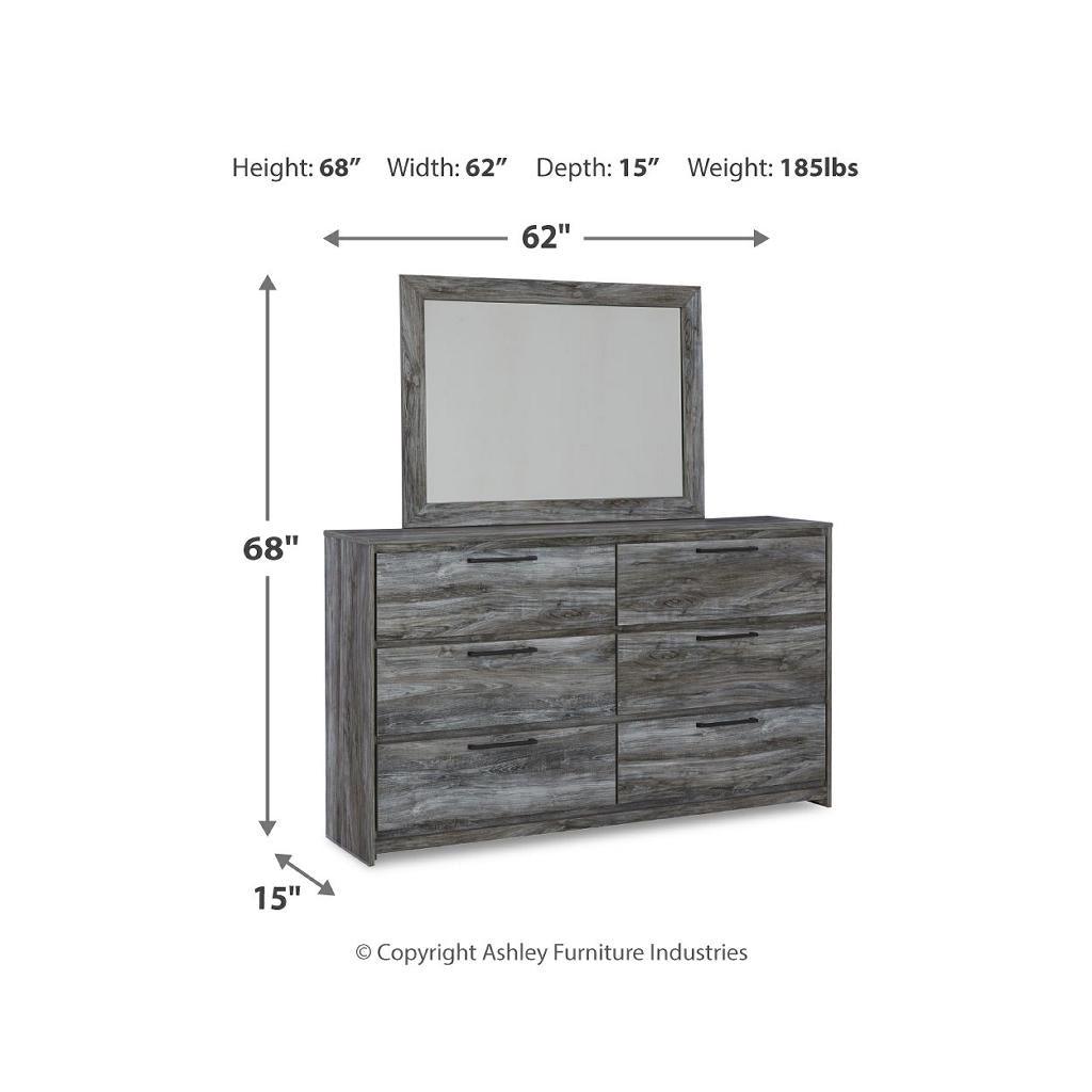 Baystorm Bedroom Set (B70) — Full panel storage bed, dresser, and mirror Signature Design by Ashley® Uncategorized