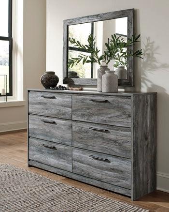 Baystorm Dresser and Mirror Set (B30) — Smoky Gray Signature Design by Ashley® Bedroom