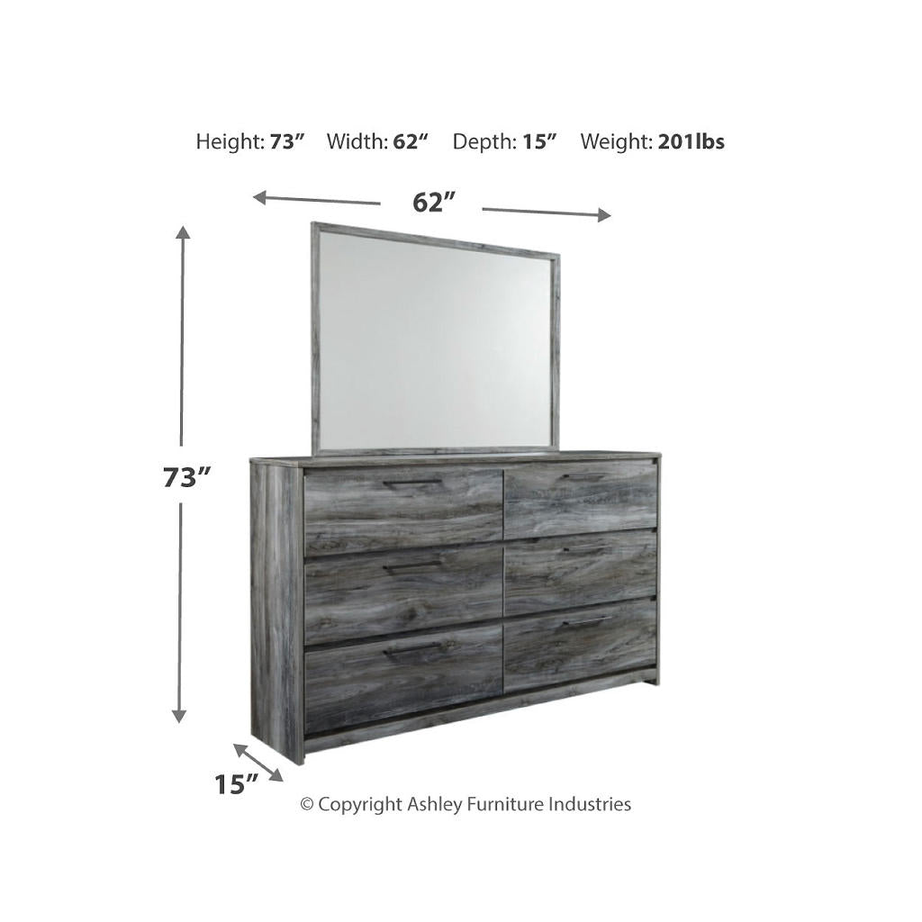 Baystorm Full Panel Bed, Dresser, Mirror and Nightstand Signature Design by Ashley® Uncategorized