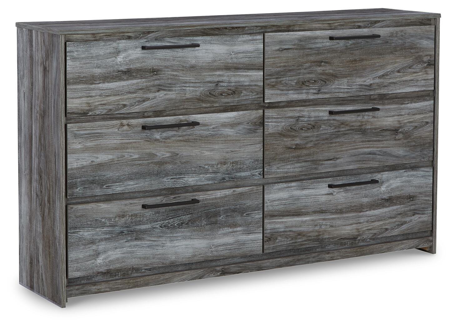 Baystorm Queen Panel Bed with Storage, Dresser and 2 Nightstands