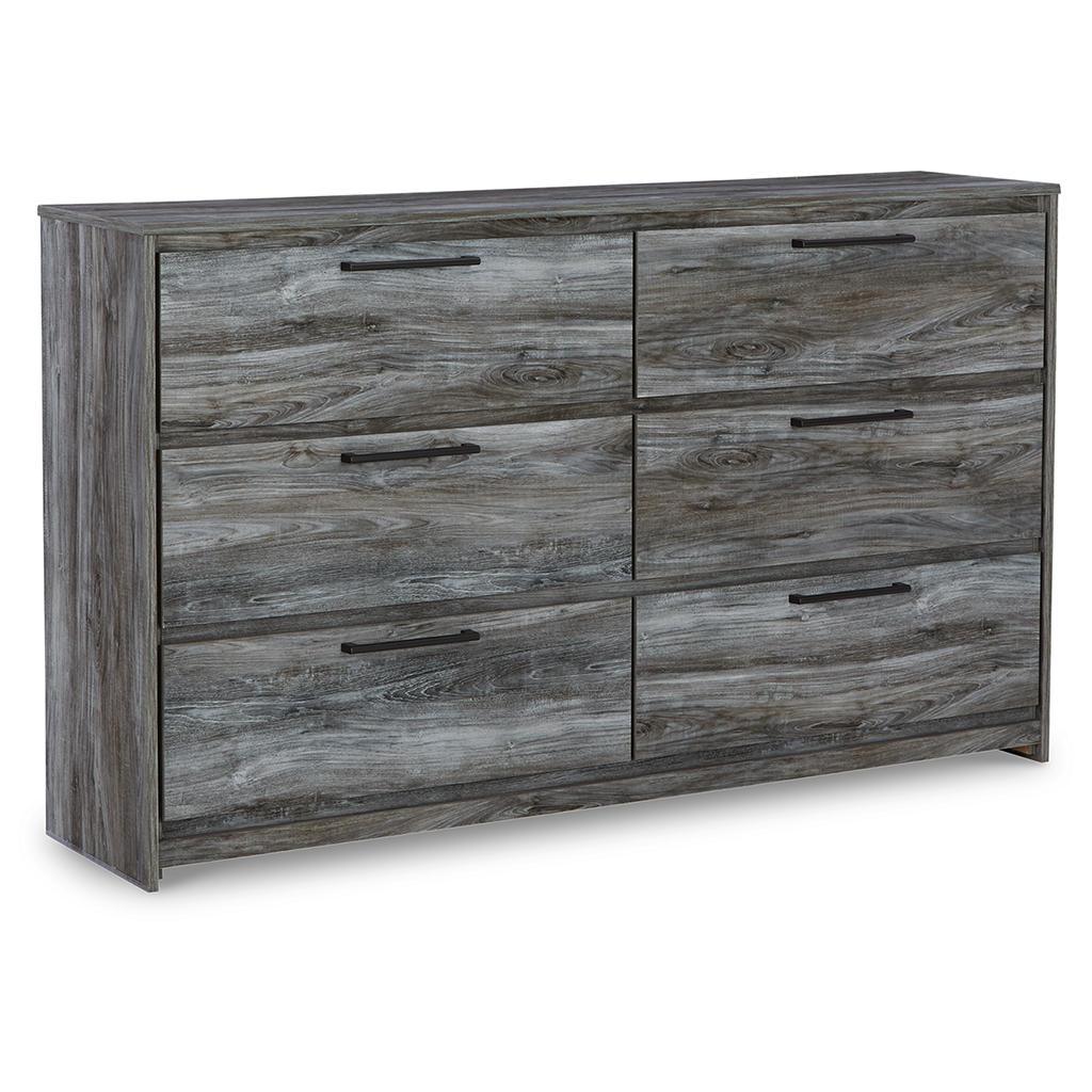 Baystorm Dresser and Mirror Set (B30) — Smoky Gray Signature Design by Ashley® Bedroom