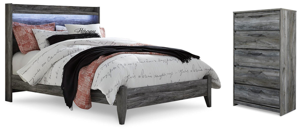 Baystorm Queen Panel Bed and Chest — 2-Piece Set Signature Design by Ashley® Bedroom