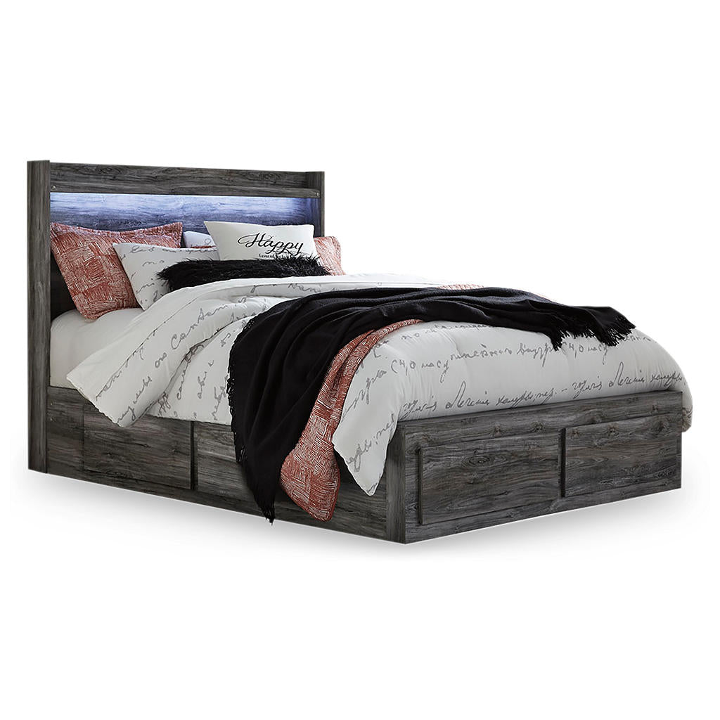Baystorm Queen Panel Bed with 6 Storage Drawers Signature Design by Ashley® Bedroom