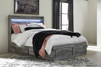 Baystorm Queen Panel Bed with 6 Storage Drawers Signature Design by Ashley® Bedroom