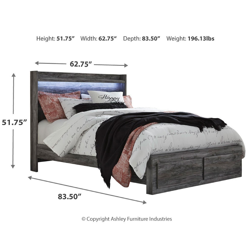 Baystorm Queen Panel Storage Bed, Dresser and Nightstand Signature Design by Ashley® Uncategorized