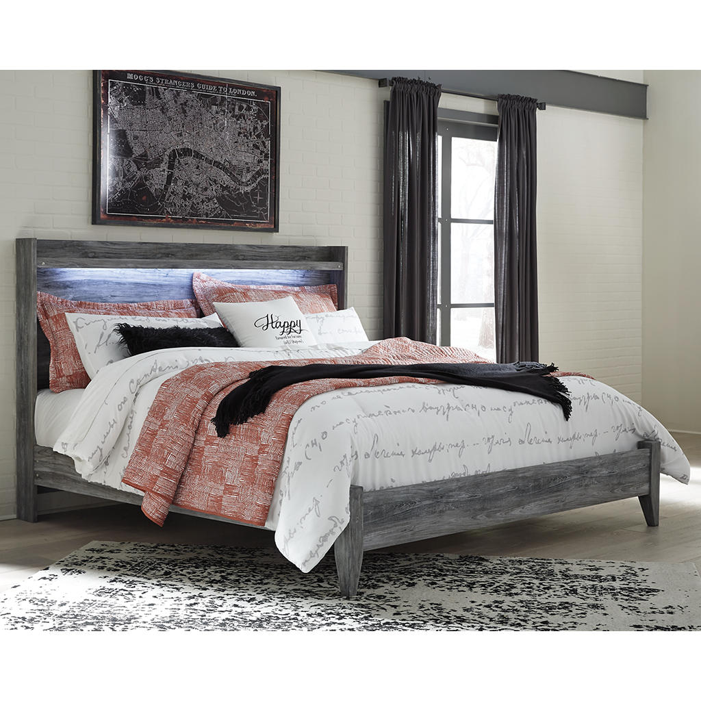 Baystorm King Panel Bed, Dresser, Mirror, and Nightstand Signature Design by Ashley® Uncategorized