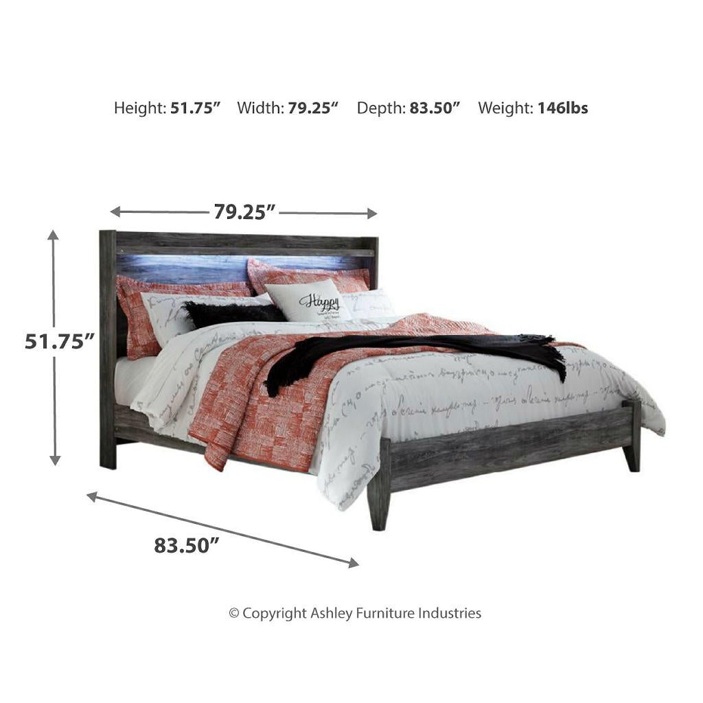 Baystorm King Panel Bed, Dresser, Mirror and Chest Signature Design by Ashley® Uncategorized