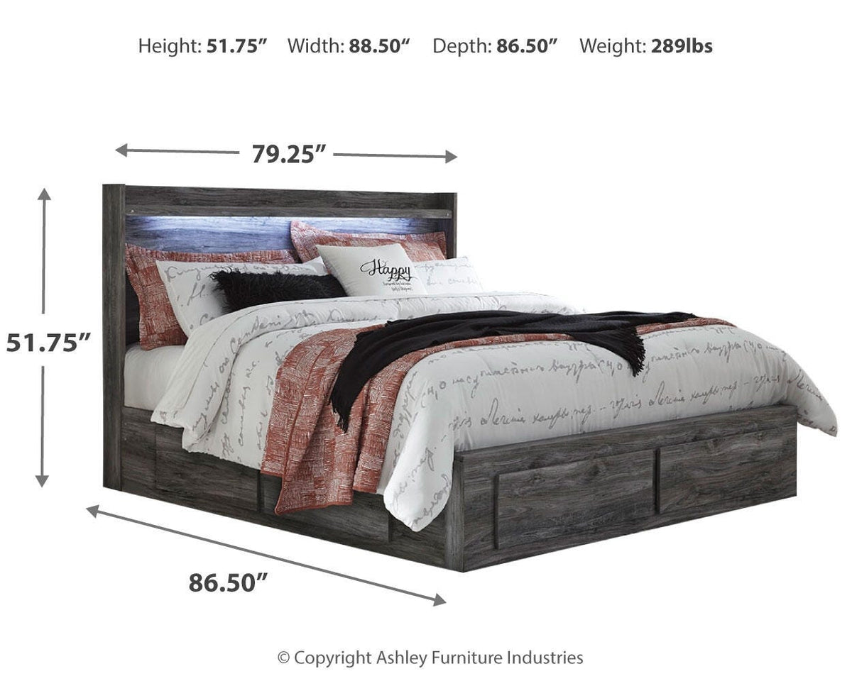Baystorm King Storage Bed 5-Piece Set — Dresser, Mirror, Chest Signature Design by Ashley® Bedroom
