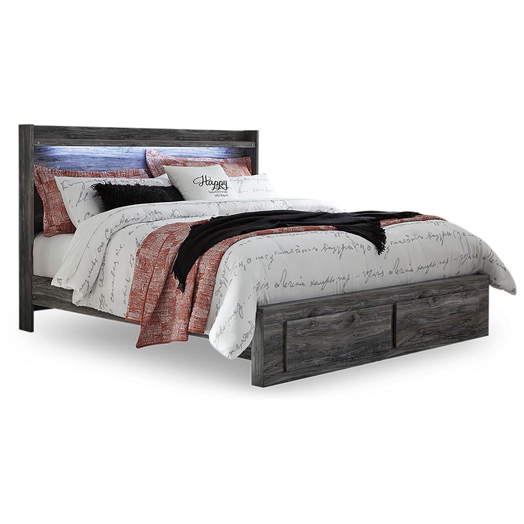 Baystorm Bedroom Set (B37) — King panel storage bed and chest Signature Design by Ashley® Uncategorized