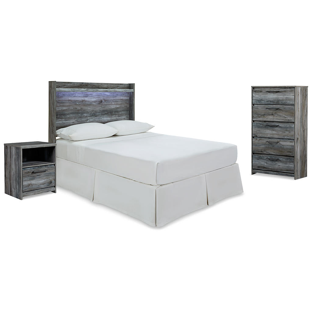 Baystorm Full Panel Headboard, Chest and Nightstand Signature Design by Ashley® Uncategorized