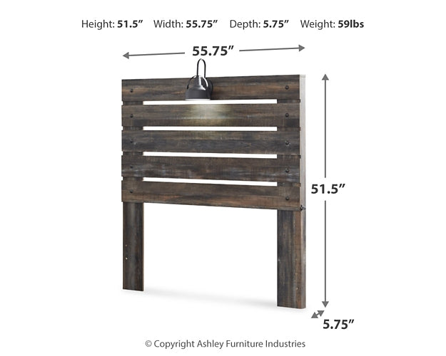 Baystorm Full Panel Headboard Bed. Dresser, Mirror, Chest and Nightstand