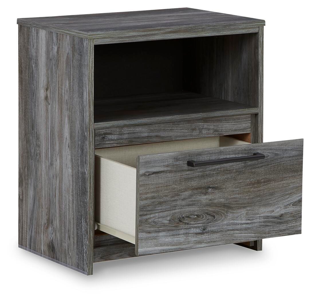 Baystorm King Panel Storage Bed, Chest and 2 Nightstands