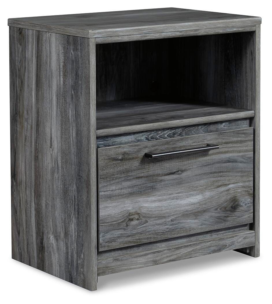 Baystorm King Panel Storage Bed, Chest and 2 Nightstands