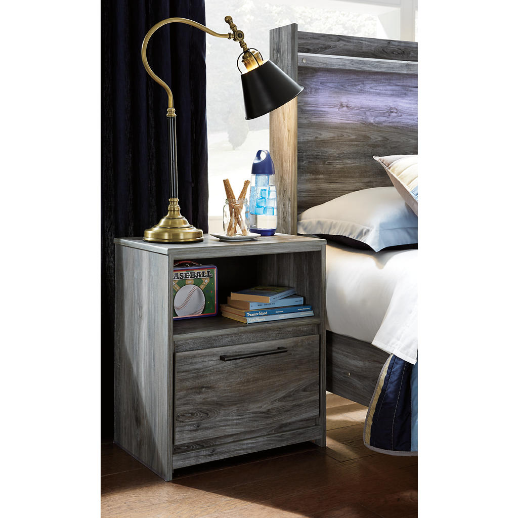 Baystorm Full Panel Storage Bed and Nightstand Signature Design by Ashley® Uncategorized