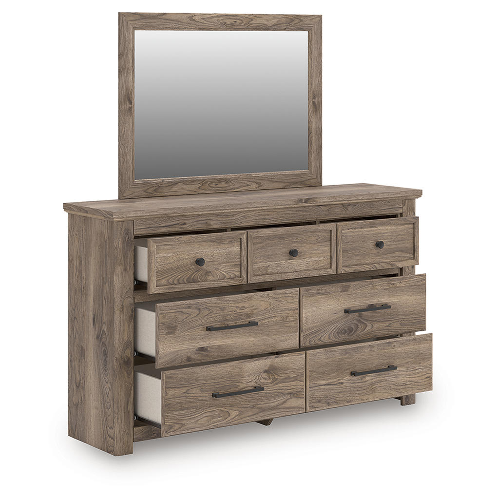 Rusticott Dresser and Mirror Signature Design by Ashley® Bedroom