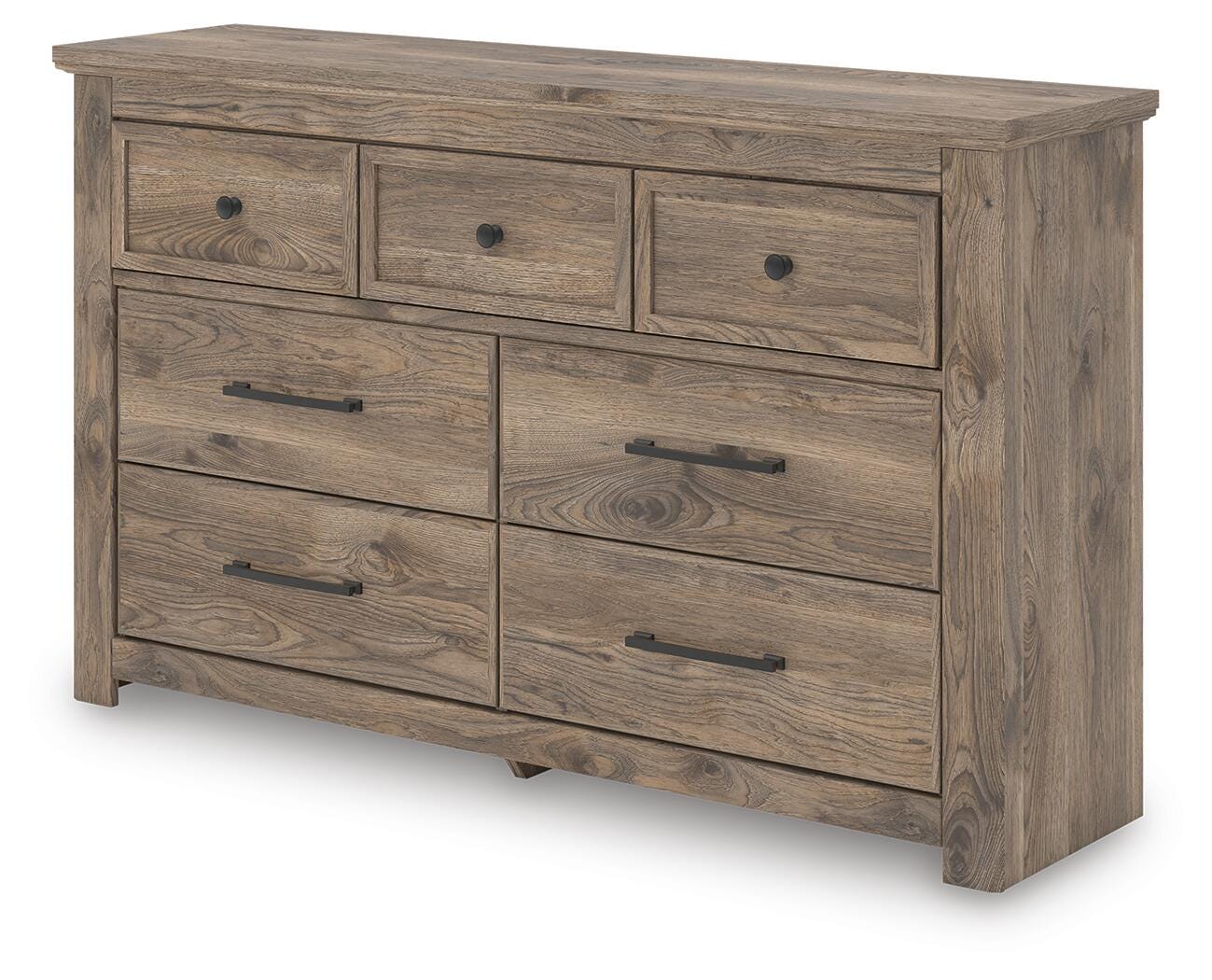 Rusticott Queen Panel Bed, Dresser and Nightstand Signature Design by Ashley® Bedroom