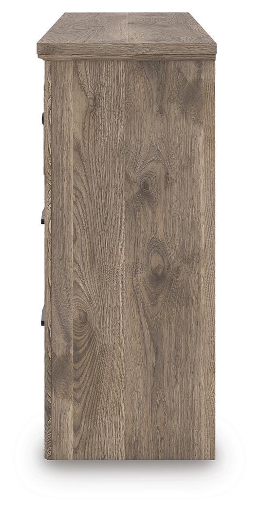 Rusticott Queen Panel Bed, Dresser and Nightstand Signature Design by Ashley® Bedroom