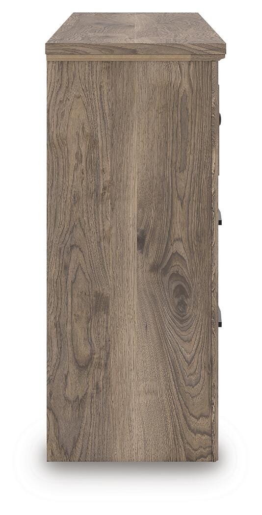 Rusticott Queen Panel Bed, Dresser and Nightstand Signature Design by Ashley® Bedroom