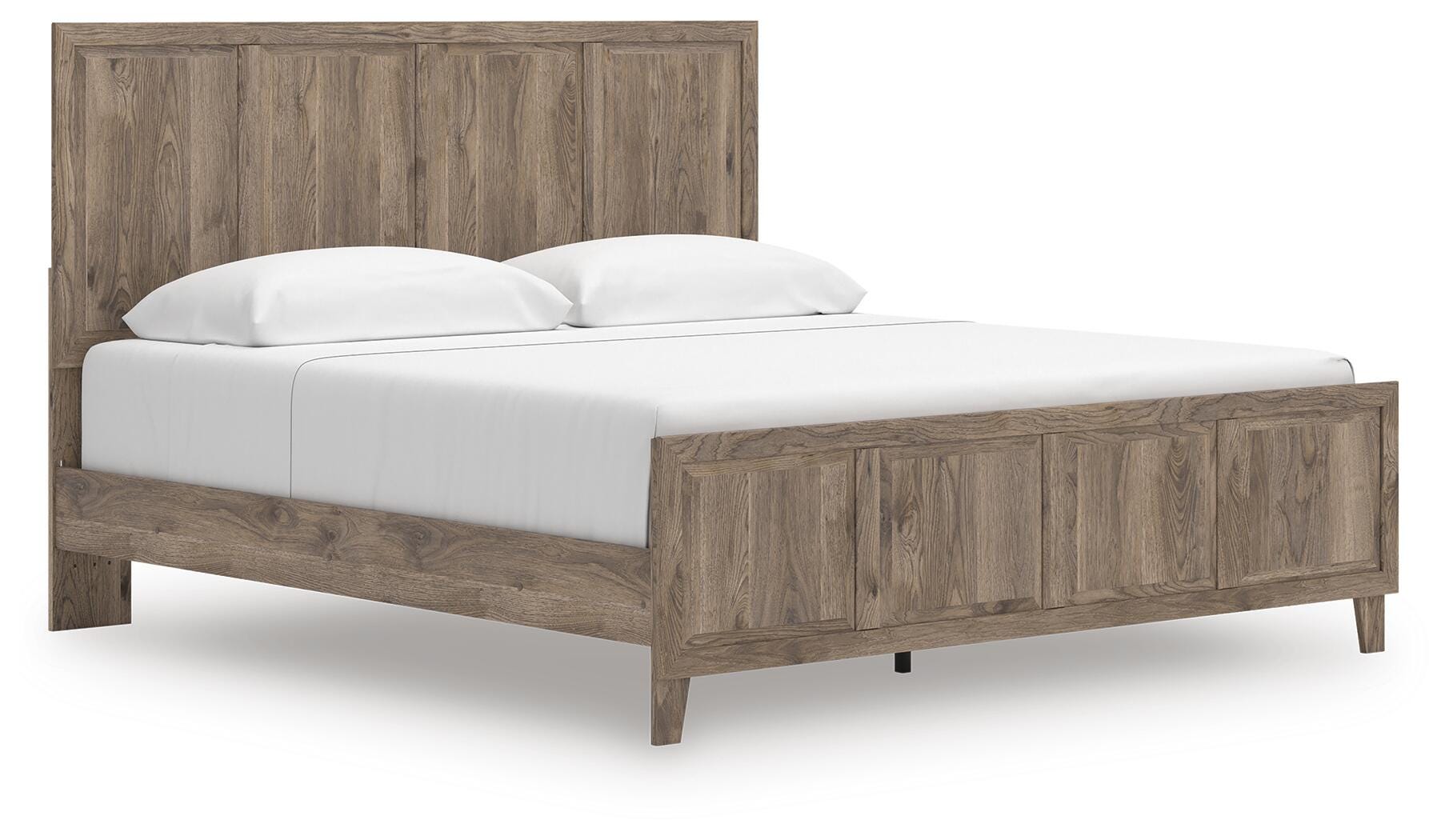 Rusticott King Panel Bed, Dresser, Mirror and Nightstand Signature Design by Ashley® Bedroom