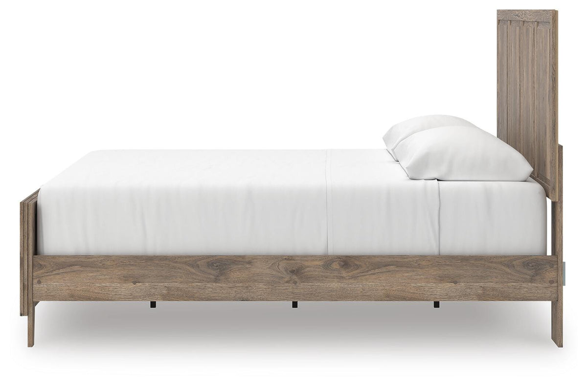 Rusticott King Panel Bed, Dresser, Mirror and Nightstand Signature Design by Ashley® Bedroom