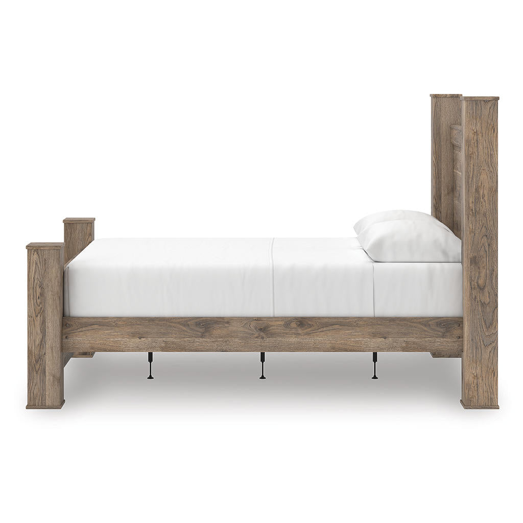 Rusticott Queen Poster Bed Signature Design by Ashley® Bedroom