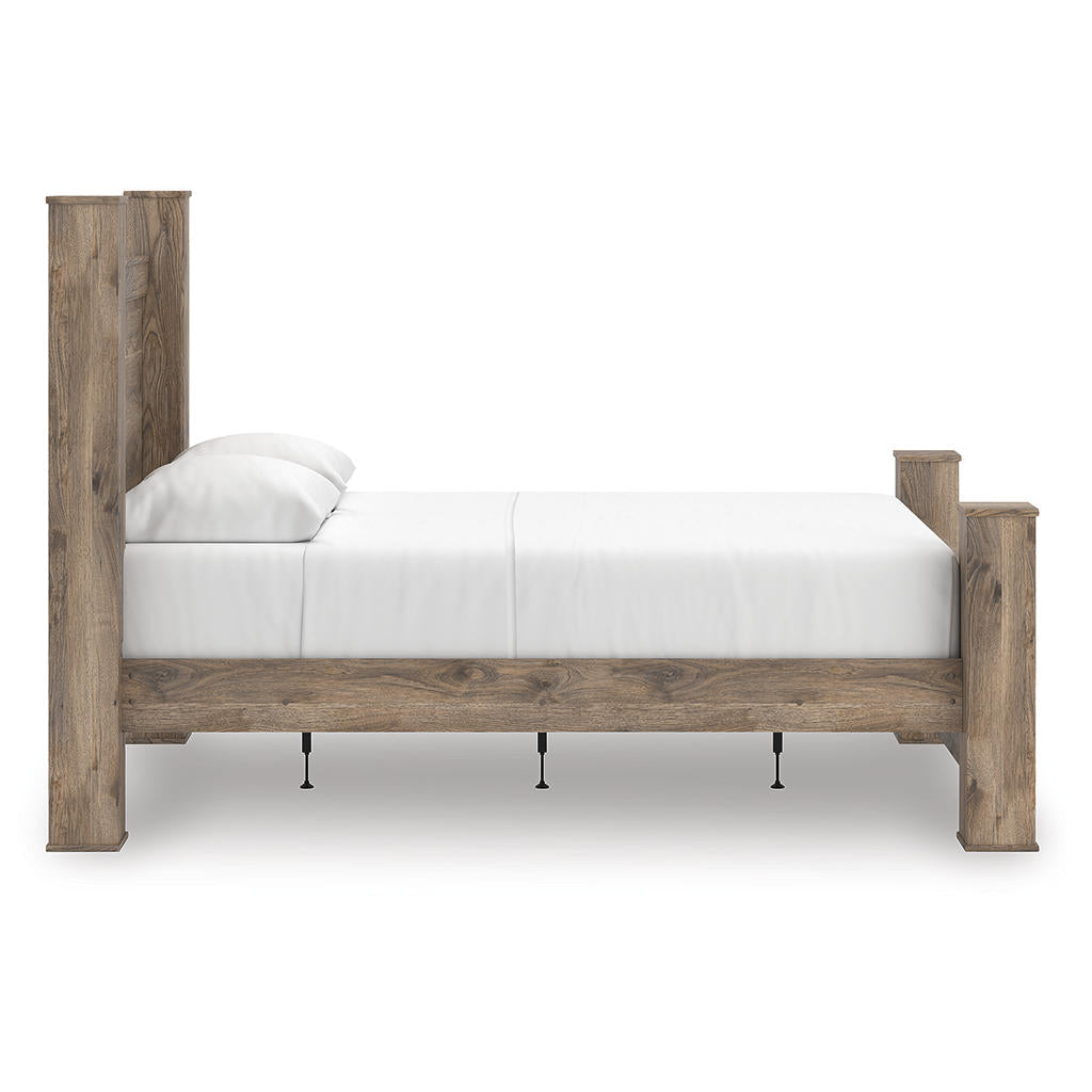 Rusticott Queen Poster Bed Signature Design by Ashley® Bedroom