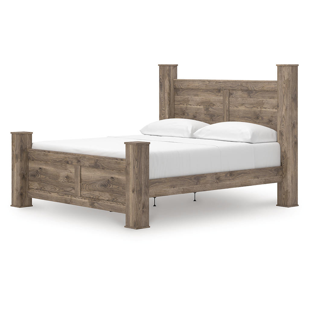 Rusticott King Poster Bed Signature Design by Ashley® Bedroom