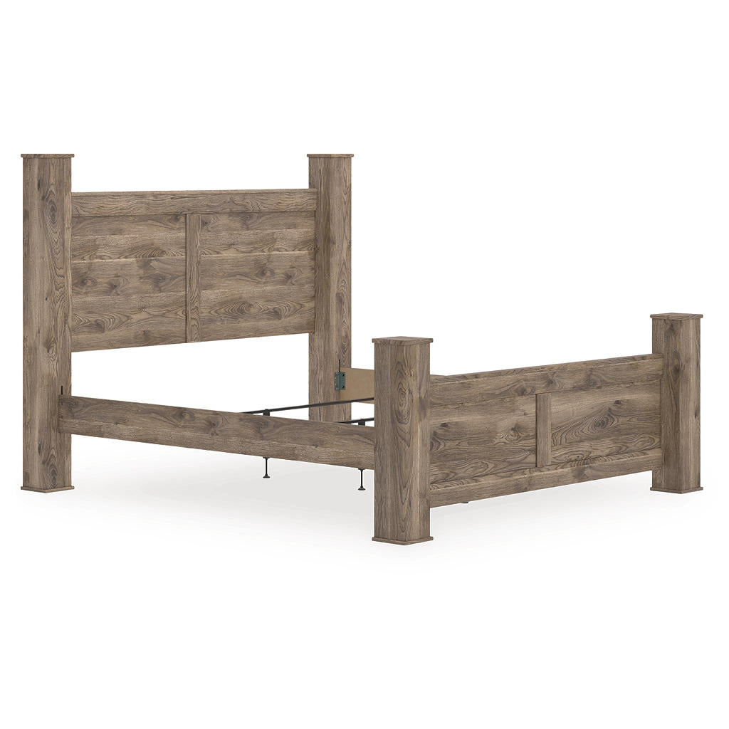 Rusticott King Poster Bed Signature Design by Ashley® Bedroom
