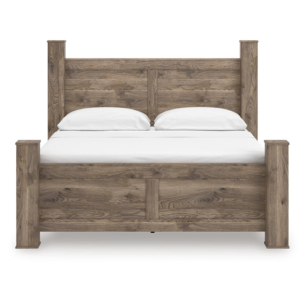Rusticott King Poster Bed Signature Design by Ashley® Bedroom