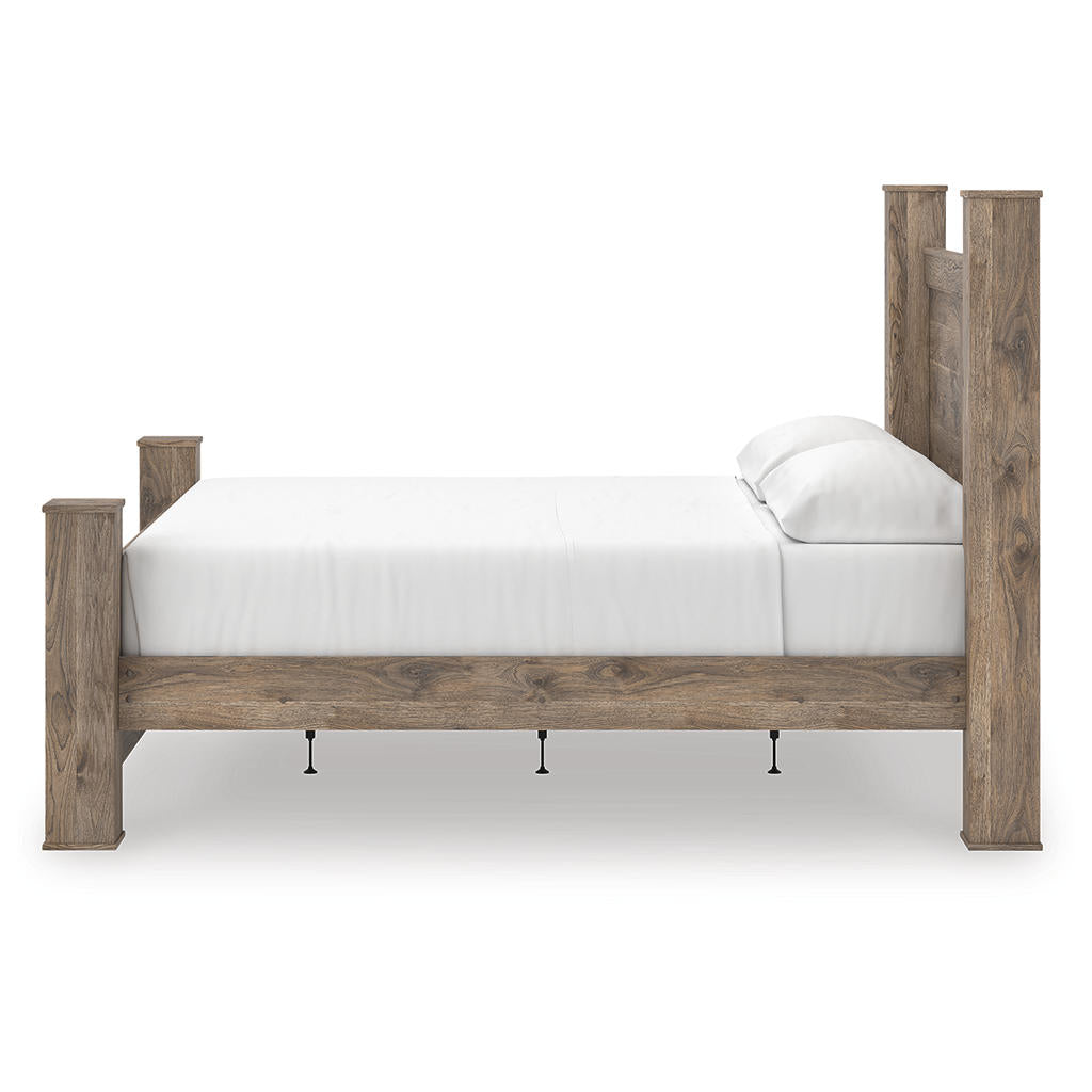 Rusticott King Poster Bed, Dresser and Nightstand Signature Design by Ashley® Uncategorized