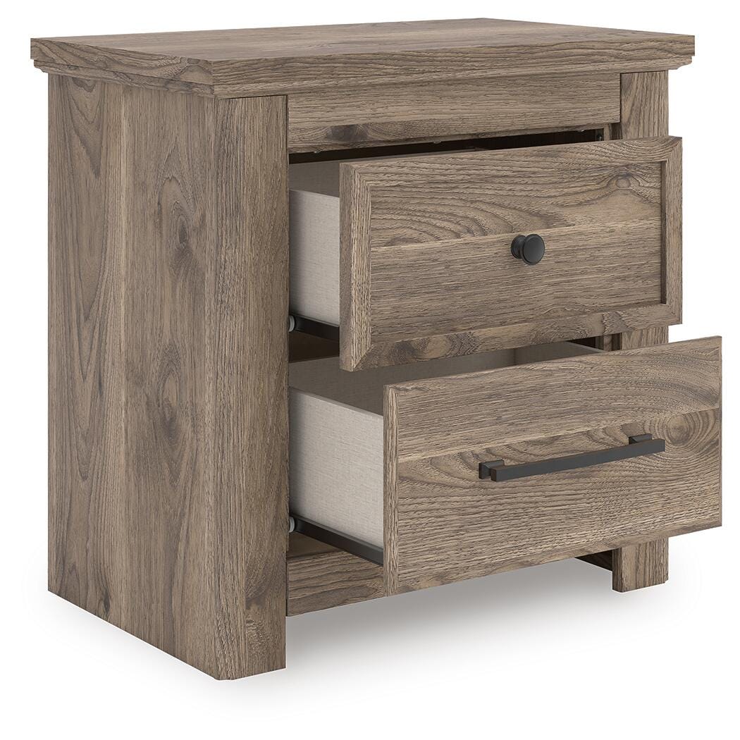 Rusticott Queen Panel Bed, Dresser and Nightstand Signature Design by Ashley® Bedroom
