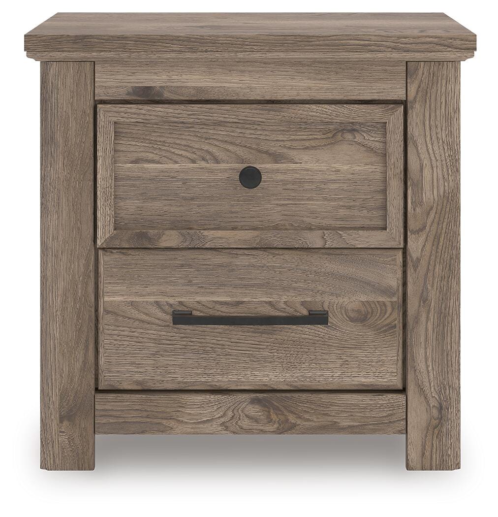 Rusticott Queen Panel Bed, Dresser and Nightstand Signature Design by Ashley® Bedroom
