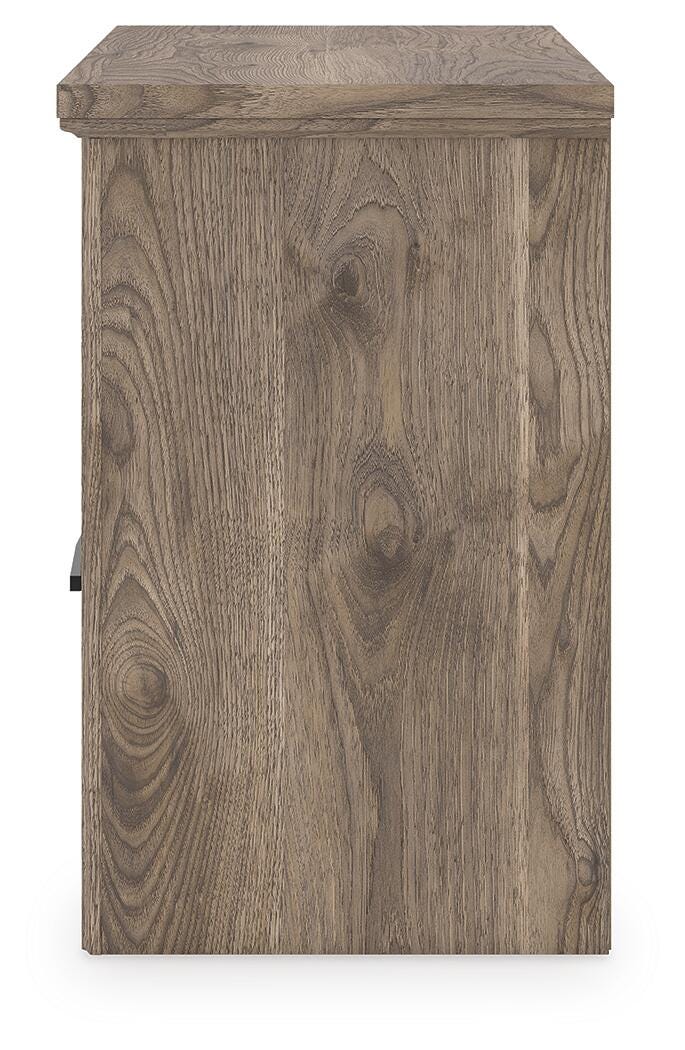 Rusticott Queen Panel Bed, Dresser and Nightstand Signature Design by Ashley® Bedroom