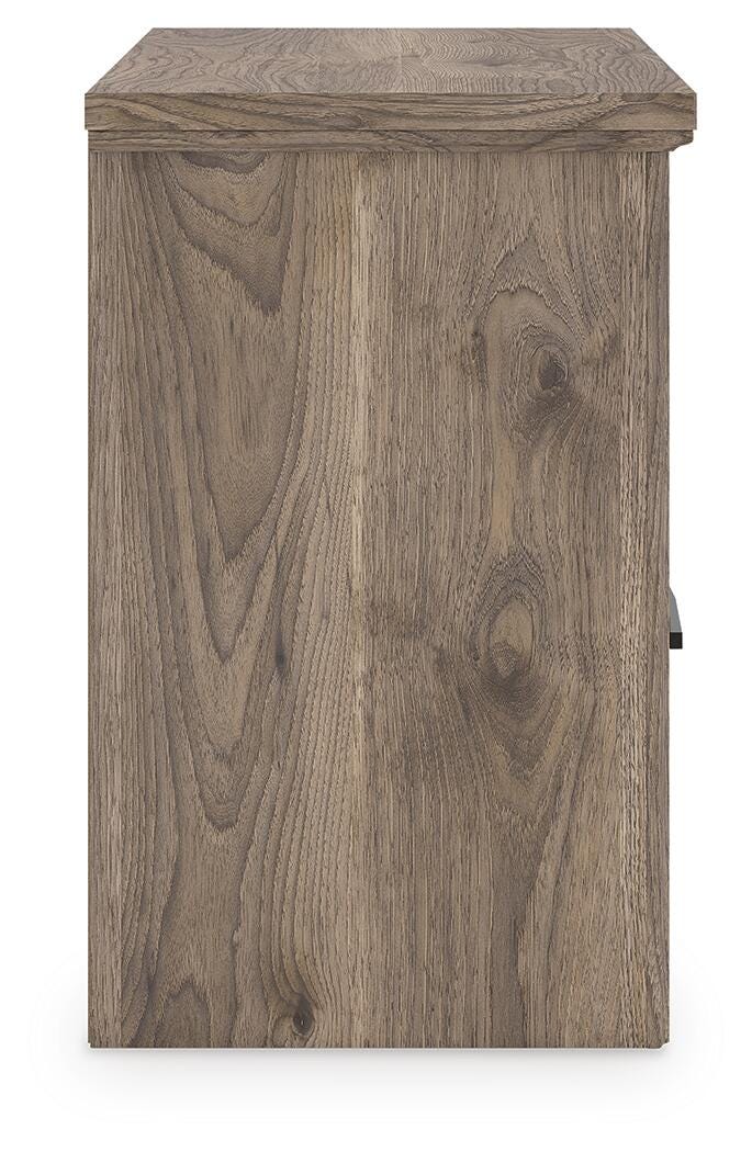 Rusticott Queen Panel Bed, Dresser and Nightstand Signature Design by Ashley® Bedroom