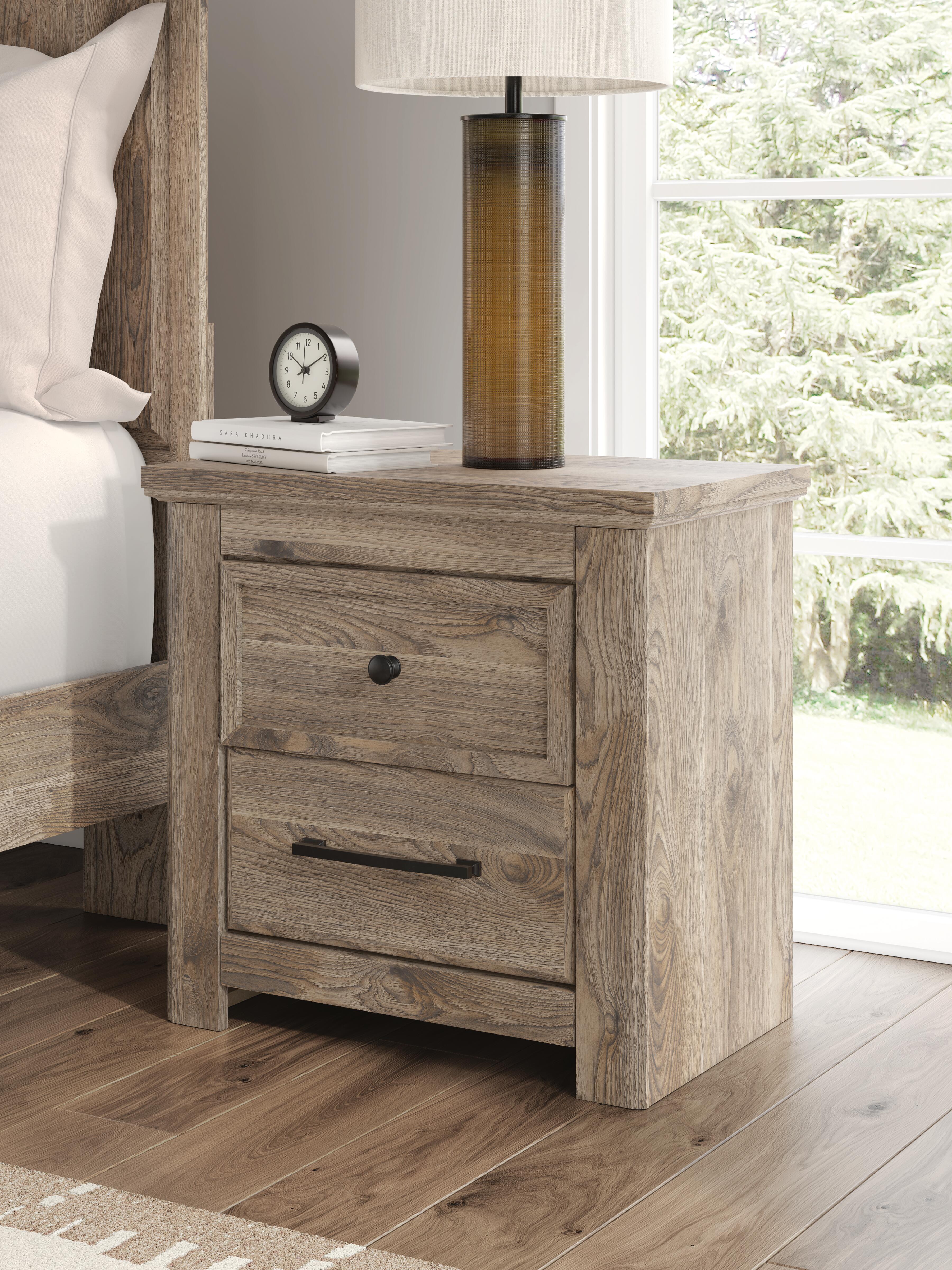 Rusticott Queen Panel Bed, Dresser and Nightstand Signature Design by Ashley® Bedroom