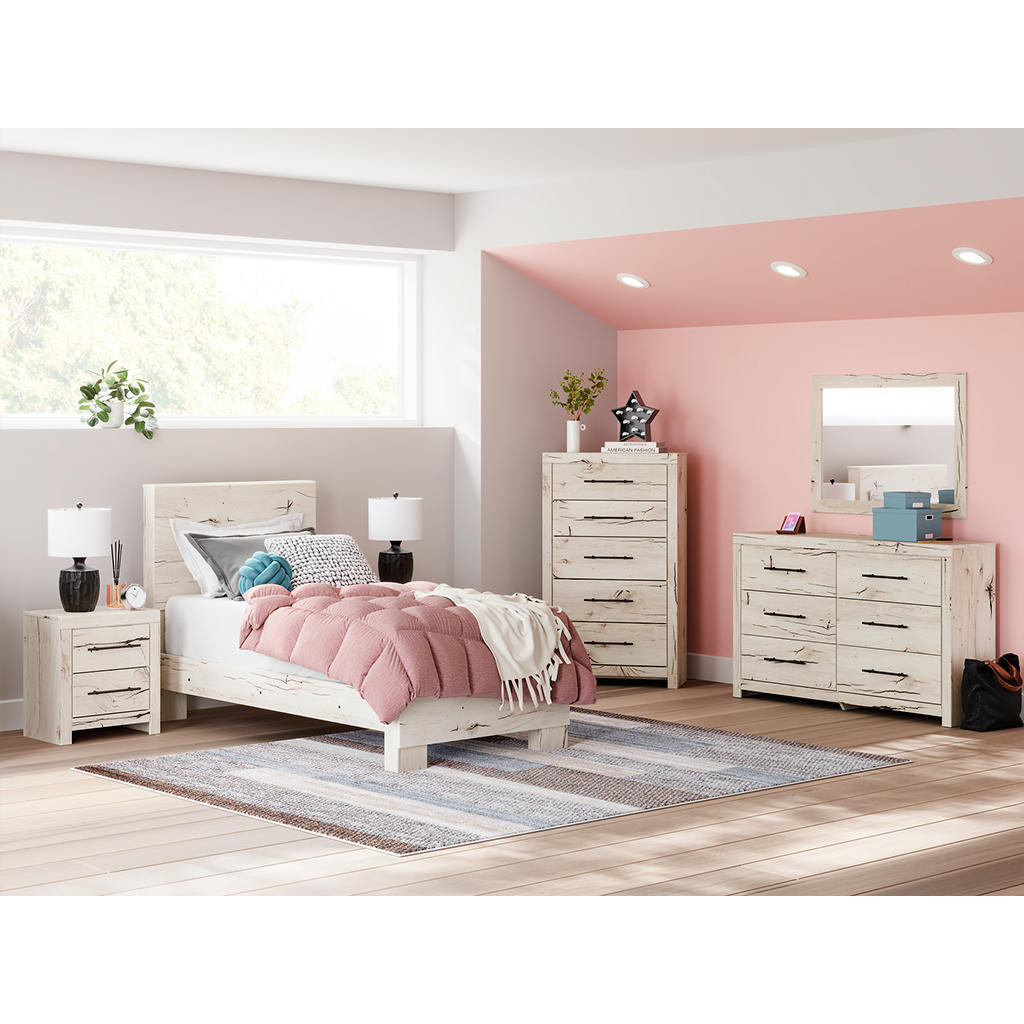 Lawroy Twin Panel Bed Benchcraft® Beds