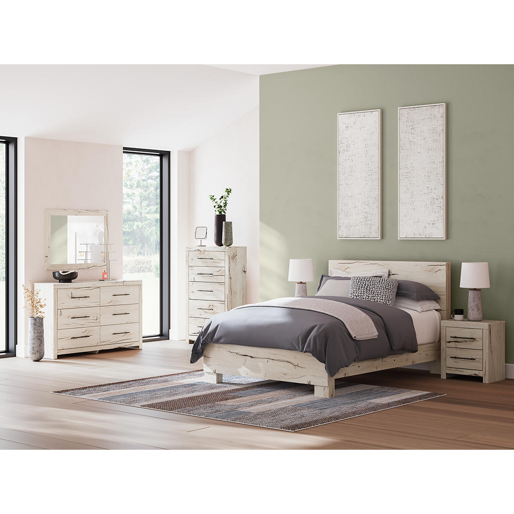 Lawroy Queen Panel Bed, Dresser and Mirror Benchcraft® Uncategorized