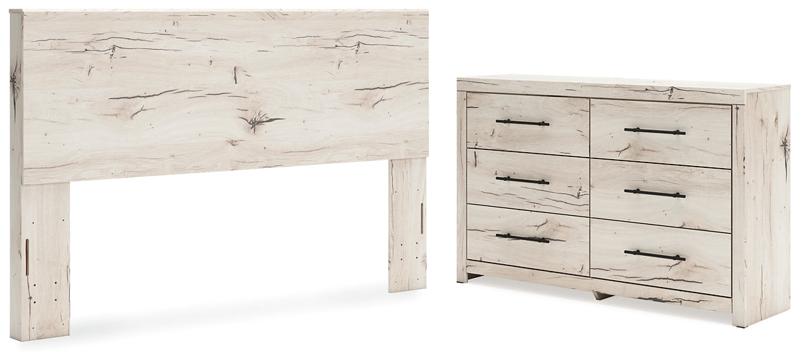 Lawroy King Panel Headboard, Dresser and Mirror