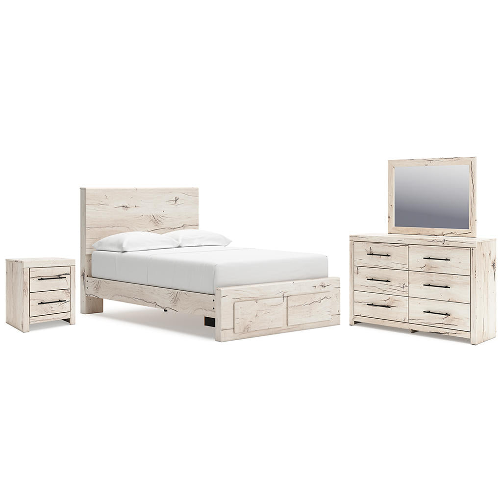 Lawroy Full Panel Storage Bed, Dresser, Mirror and Nightstand Signature Design by Ashley® Uncategorized