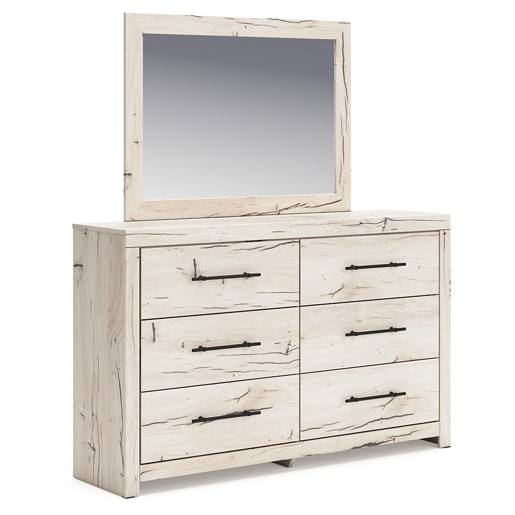 Lawroy King Panel Storage Bed, Dresser, Mirror, Chest and 2 Nightstands Signature Design by Ashley® Uncategorized