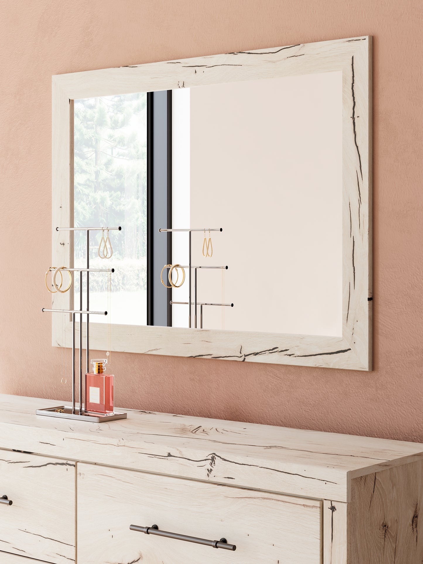 Lawroy King Panel Headboard, Dresser and Mirror