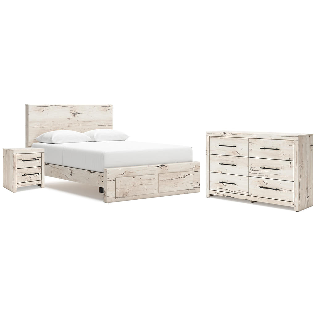 Lawroy Queen Storage Bed, Dresser and Nightstand Signature Design by Ashley® Uncategorized