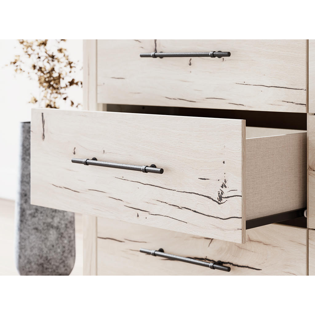 Lawroy Full Panel Headboard, Dresser and Mirror Benchcraft® Uncategorized