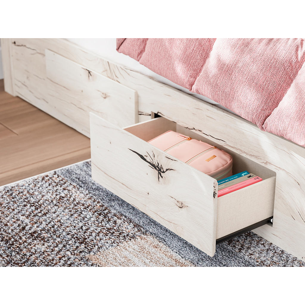 Lawroy Twin Panel Bed with Storage, Dresser and Mirror Signature Design by Ashley® Uncategorized