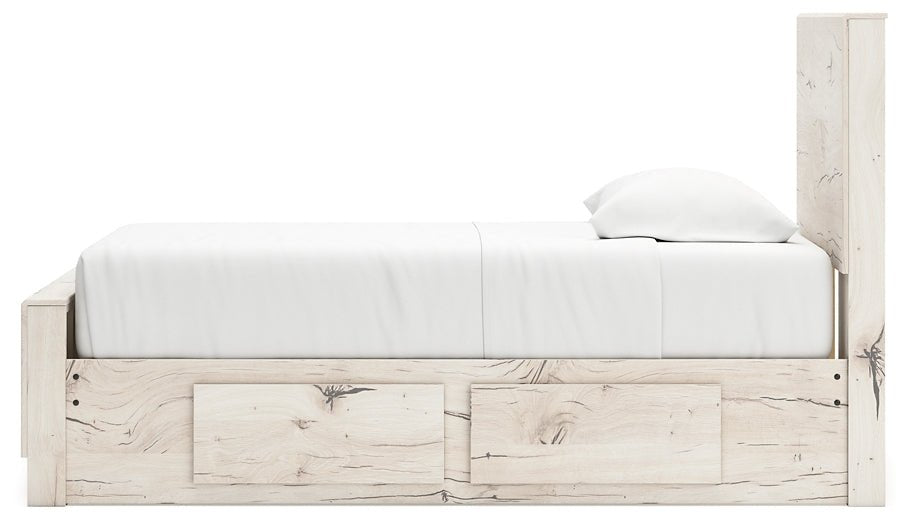 Lawroy Twin Panel Bed with Storage and Nightstand Signature Design by Ashley® Uncategorized